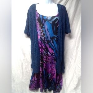 Christopher & Banks Navy Knit Garment